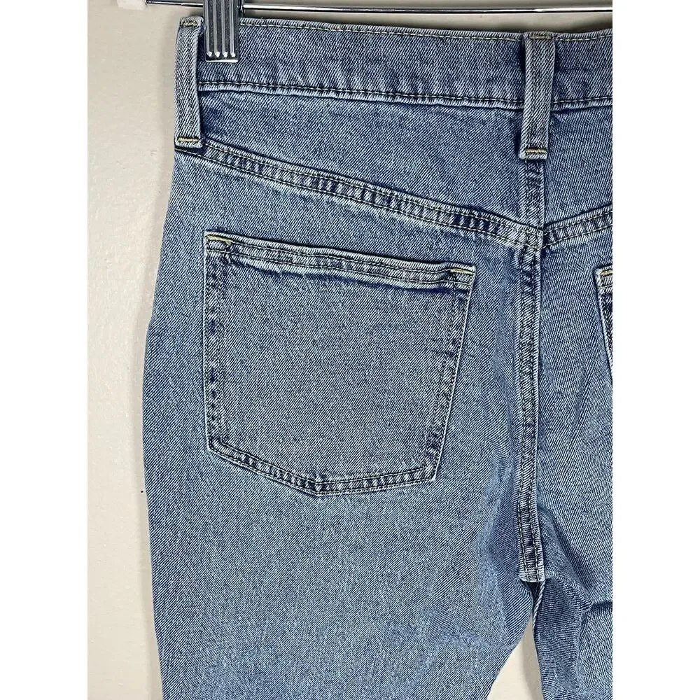 Girls Old Navy Light Wash Butterfly Jeans Sz 16
